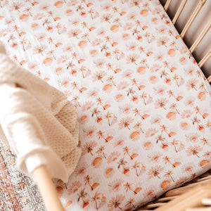 PARADISE FITTED CRIB SHEET