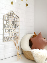 Load image into Gallery viewer, WOODEN ALPHABET SIGN
