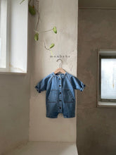 Load image into Gallery viewer, DENIM JUMPSUIT
